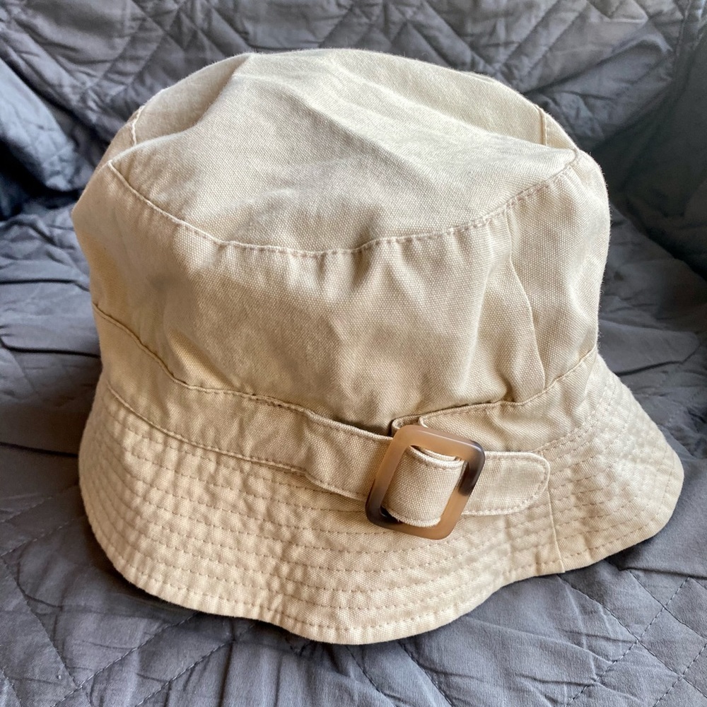 ann taylor loft khaki bucket hat